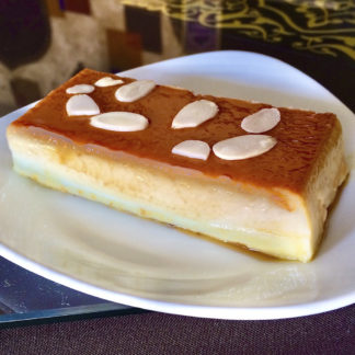 Flan de Almendra